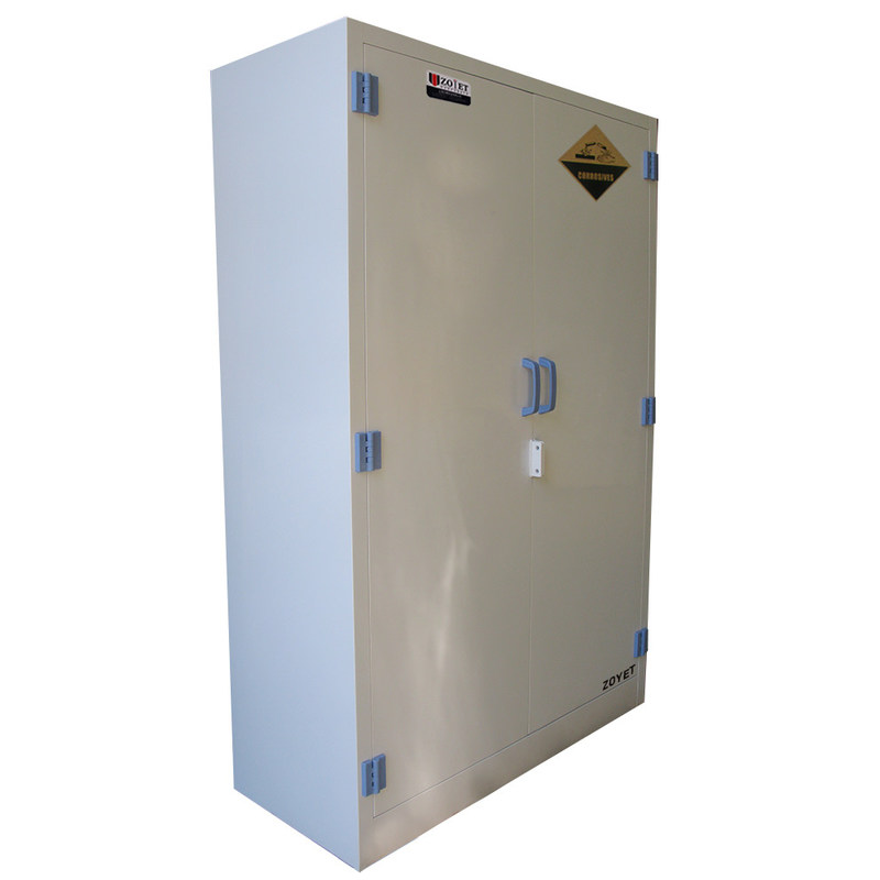 Double Door Polypropylene Storage , Corrosive Chemical Storage
