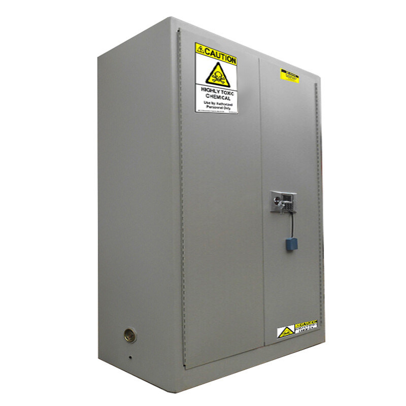 Gray Color Toxic Storage , Durable Fireproof Chemical Storage