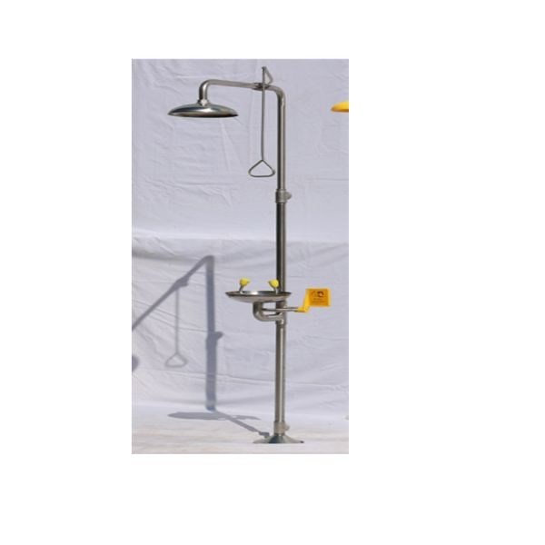 Anti Corrosion Emergency Shower Eyewash Station Complies With ANSI