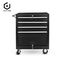 New Design 5 Drawers Cabinet Metal Tool Workshop Cabinet Cart With Hand Tool Set