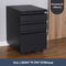 Extendable ISO14001 Office Pedestal Drawer Cabinet