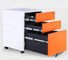Movable ISO14001 Knock Down Office Filing Cabinets , Commercial File Cabinet