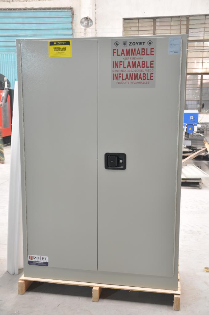 Gray Color Toxic Storage , Durable Fireproof Chemical Storage