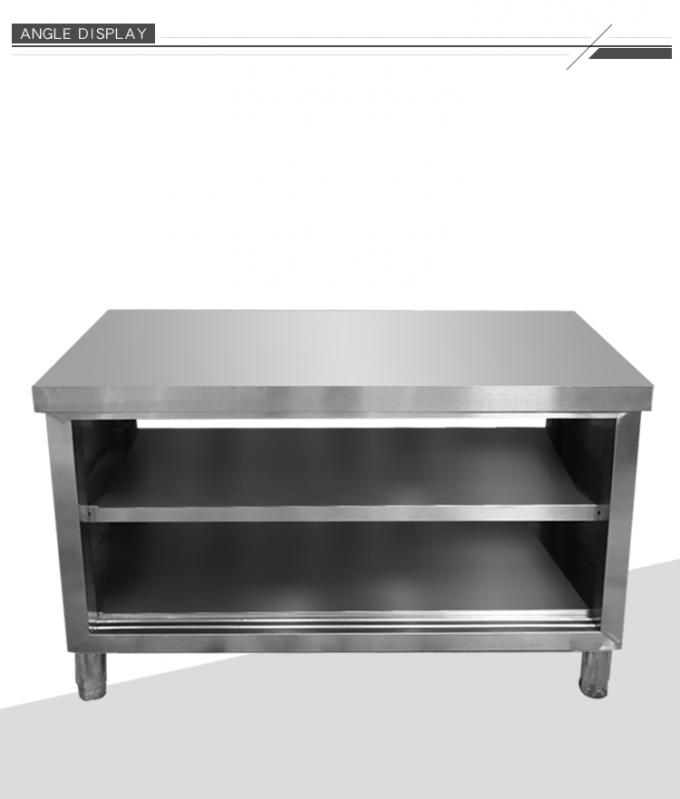 SUS304 0.41.2mm Stainless Steel Storage For Commercial Kitchen
