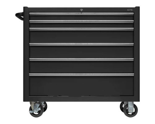 Solid Steel 7 Drawer Tool Cabinet Trolley 965x693x510mm