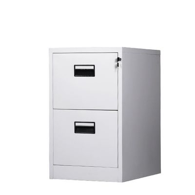 Foldable Metal 0.5mm 2 Drawer Fireproof File Cabinet