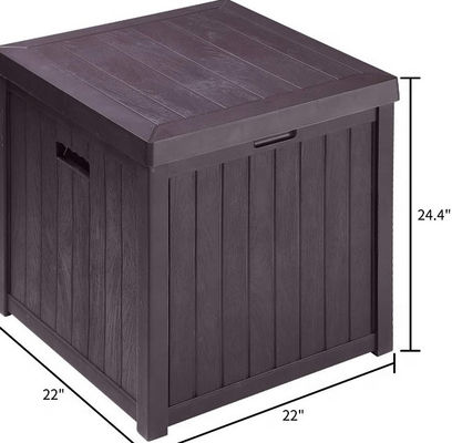 Shoe Storage 50 Gallon 24.4''X22''X22'' Plastic Shed House