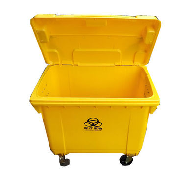 1100L ISO9001 Recycling Storage Bins , OEM recycled plastic storage boxes