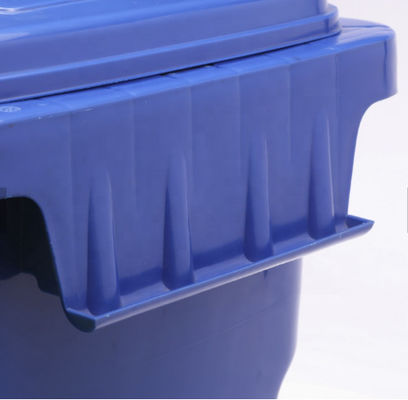 EN 840 Rectangular Recycling Storage Bins With Lid , ISO9001 Recycling Storage Outside