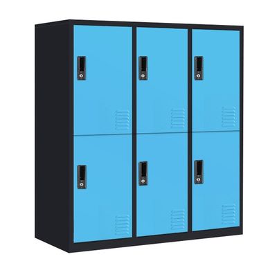 Commercial ISO9001 Metal Locker Storage Cabinet Corrosion Resistance