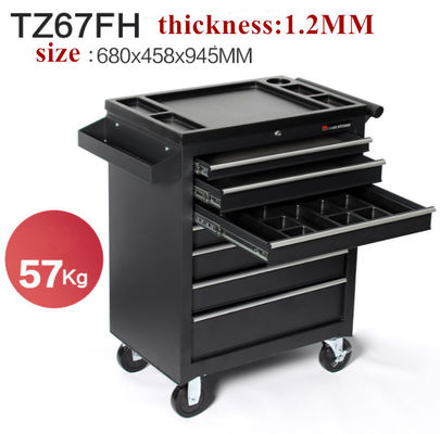 Two Drawers 1.0mm To 1.2mm Rolling Metal Tool Chest