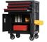 0.7mm 0.8mm Movable Tool Cabinet Trolley , Workshop Mobile Tool Chest Workbench