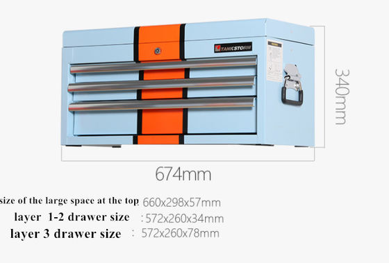 Iron Mobile Cabinet Workbench