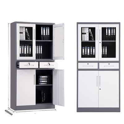 0.5mm To 1.0mm 2 Drawer Metal File Cabinet With Lock