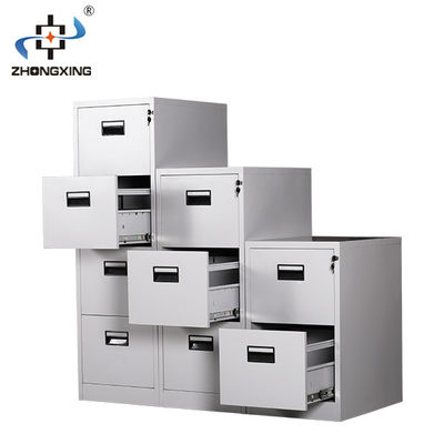 Foldable Metal 0.5mm 2 Drawer Fireproof File Cabinet