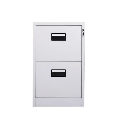 Foldable Metal 0.5mm 2 Drawer Fireproof File Cabinet