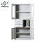 Commerical Steel File Cabinets 3 Drawers Glass Door Stainless Steel