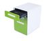 Mobile Pedestal Small 3 Drawer Lateral File Cabinet