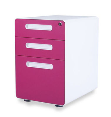 ISO14001 ODM Steel File Cabinets , 3 Drawer Lateral File Cabinet With Lock