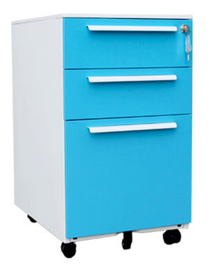 ISO14001 ODM Steel File Cabinets , 3 Drawer Lateral File Cabinet With Lock