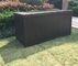Collapsible Crate Brown Large Plastic Outdoor Storage Box 80L