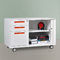 3 Drawer 0.6mm ISO9001 Mobile Lateral File Cabinet