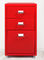 Movable ISO14001 Knock Down Office Filing Cabinets , Commercial File Cabinet