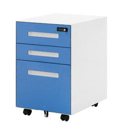 ISO9001 3 Drawer Office Filing Cabinets 0.4mm To 1.2mm