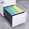 0.4mm To 1.0mm 3 Drawer Lockable Filing Cabinet ISO9001