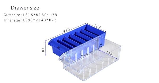 Drawer Spare Parts Mobile Tool Cabinets Spare Parts Cabinet