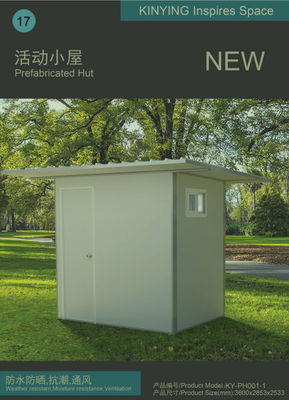 ODM ISO9001 Plastic Shed House , Steel Handle Large Outdoor Plastic Storage Sheds