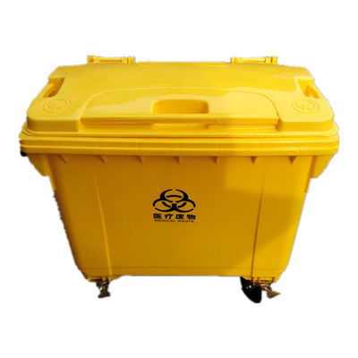 1100L ISO9001 Recycling Storage Bins , OEM recycled plastic storage boxes