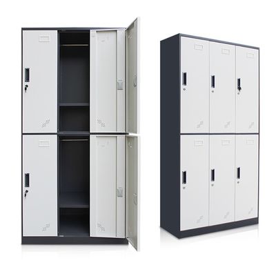 6 Doors Knocked Down Office Furniture Cabinets With Doors SGS