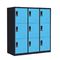 Commercial 0.4mm To 1mm Metal Locker Storage Cabinet