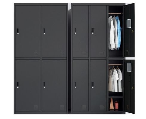 Single Triple 0.5mm To 1mm Metal Locker Style Cabinet