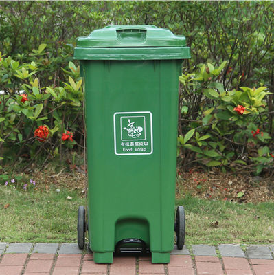 Pp Open Top ODM Plastic Kitchen Trash Cans EN 840 Certificate