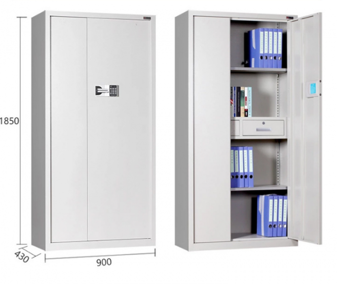 Knock Down OEM Cold Rolled Steel File Cabinet With Lock