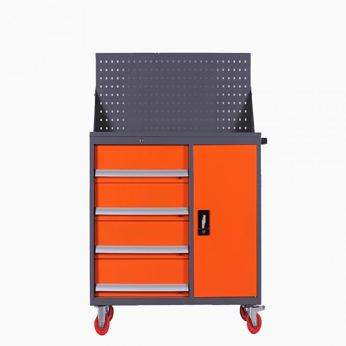 Stainless Steel ISO14001 Mobile Tool , 0.6mm Steel Tool Storage
